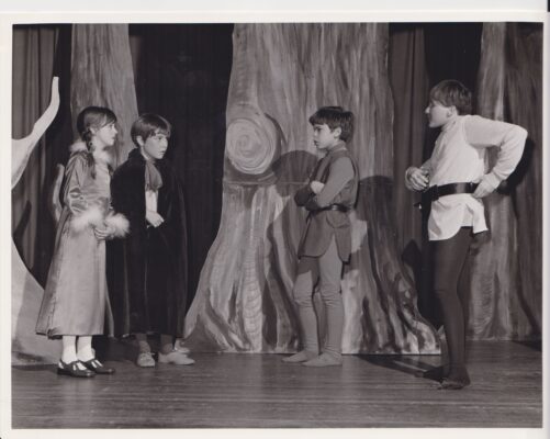Photograph of school Christmas pantomime. | Goodearl, Ronald