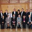 Coloured mounted photograph of the full  Town Council 2011/12.