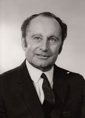 Black and white photograph of Councillor 1955/57. | Jameson, J R