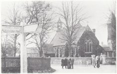 Postcard of St Margaret's Church, Tylers Green.